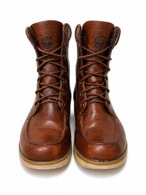 Timberland Women’s Waterproof Leather Boots Brown Size 8.5 / EU 39.5 Insulated